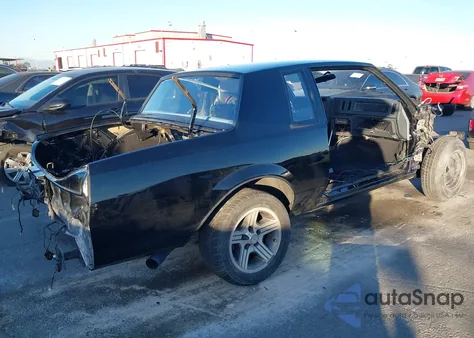 1986 Buick Regal T-Type from USA, damaged, VIN 1G4GK4778GP438734